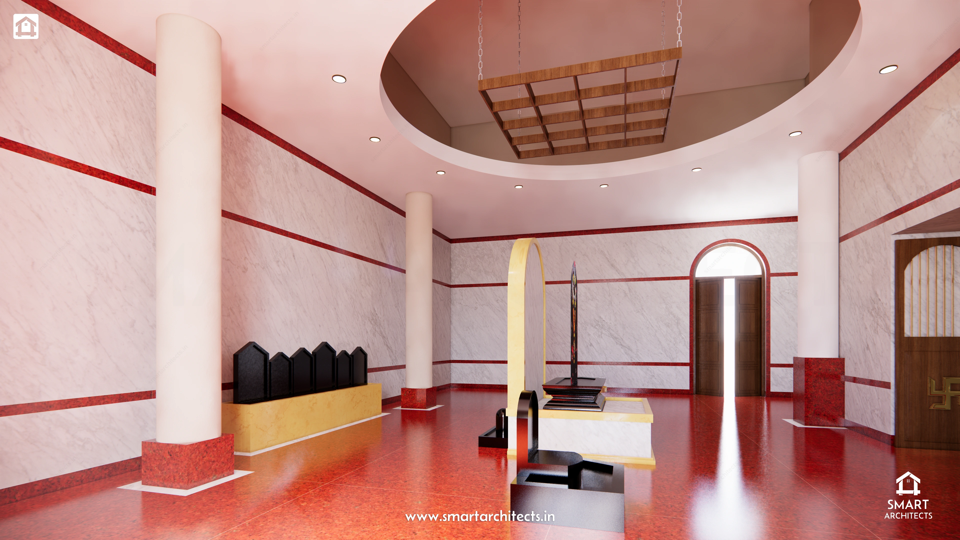 Temple design by Smart Architects